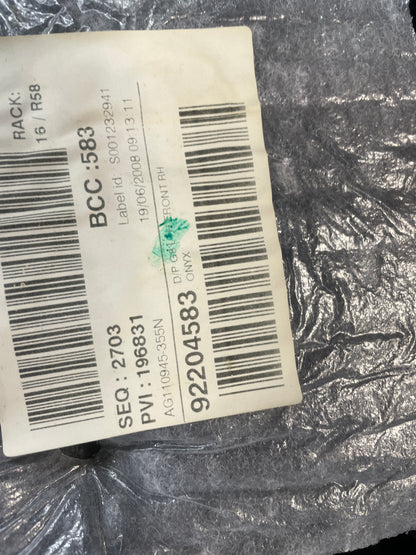 2009 Pontiac G8 RH Passenger Front Interior Door Panel Trim OEM