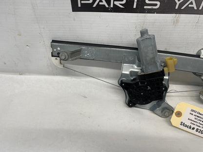 2013 Chevy Caprice LH Driver Rear Door Window Regulator Motor OEM - Day's Parts Yard