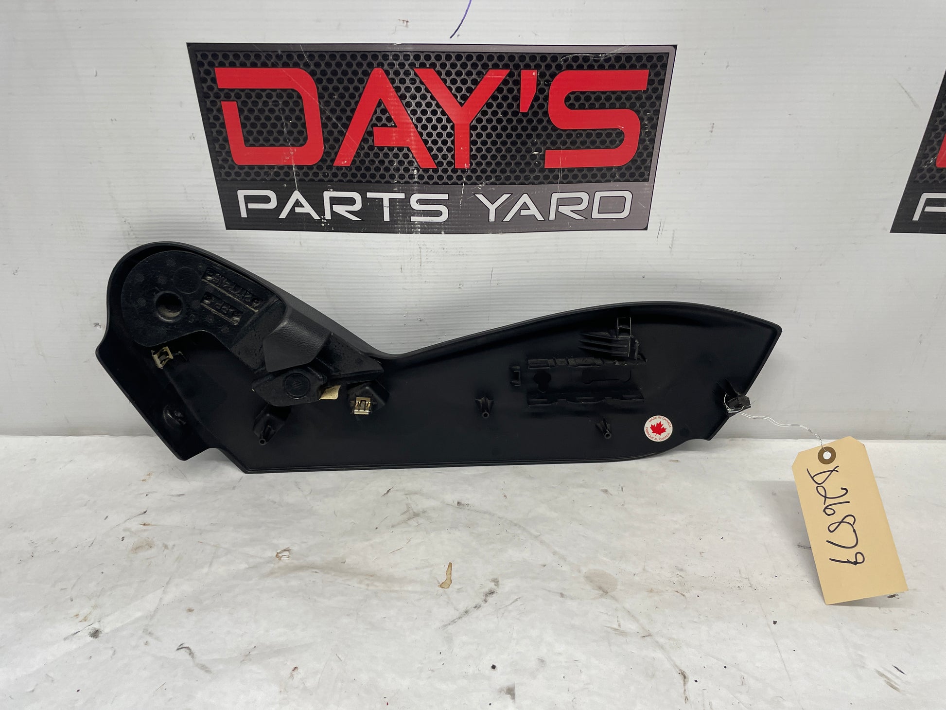 2008 Chevy Corvette LH Driver Seat Side Panel Trim OEM - Day's Parts Yard