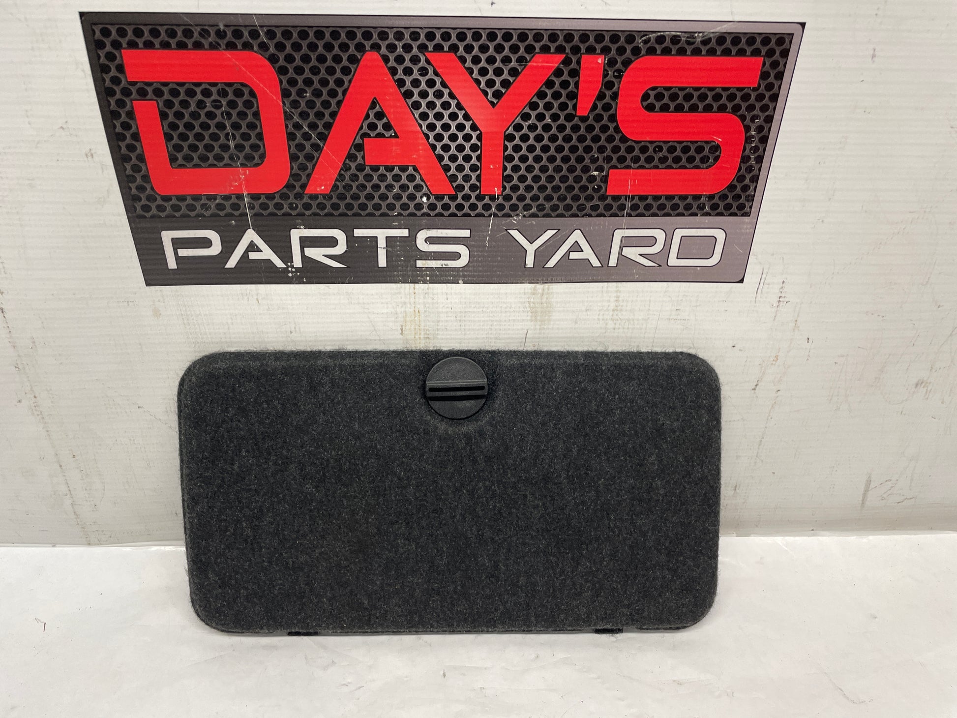 2016 SS Sedan Battery Stowage Access Hole Door Trim Felt Carpet OEM - Day's Parts Yard