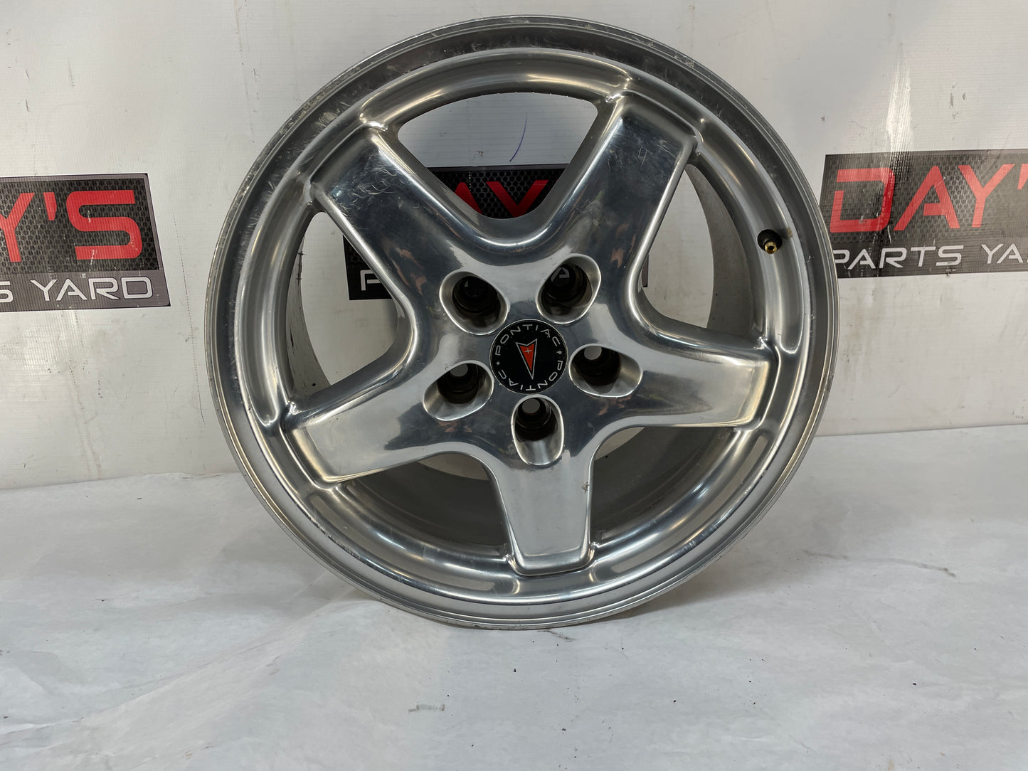 2001 Pontiac Firebird Trans AM WS6 Wheel Rim Factory OEM Polished 17X9 Speedline