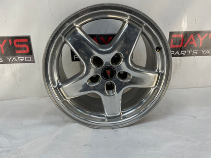 2001 Pontiac Firebird Trans AM WS6 Wheel Rim Factory OEM Polished 17X9 Speedline