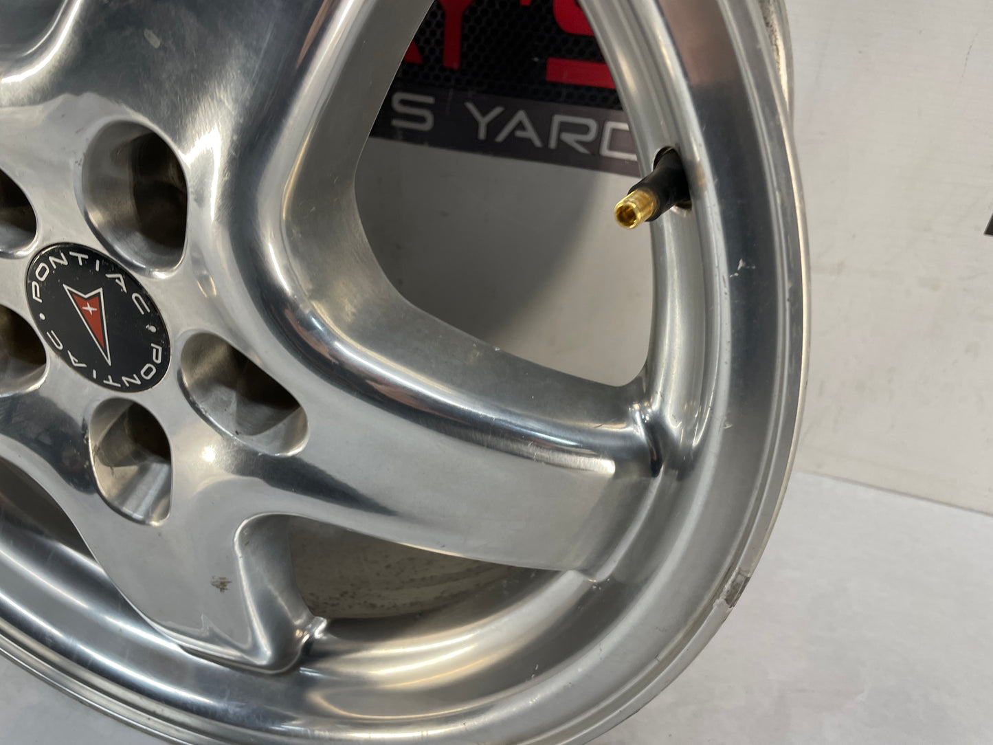 2001 Pontiac Firebird Trans AM WS6 Wheel Rim Factory OEM Polished 17X9 Speedline