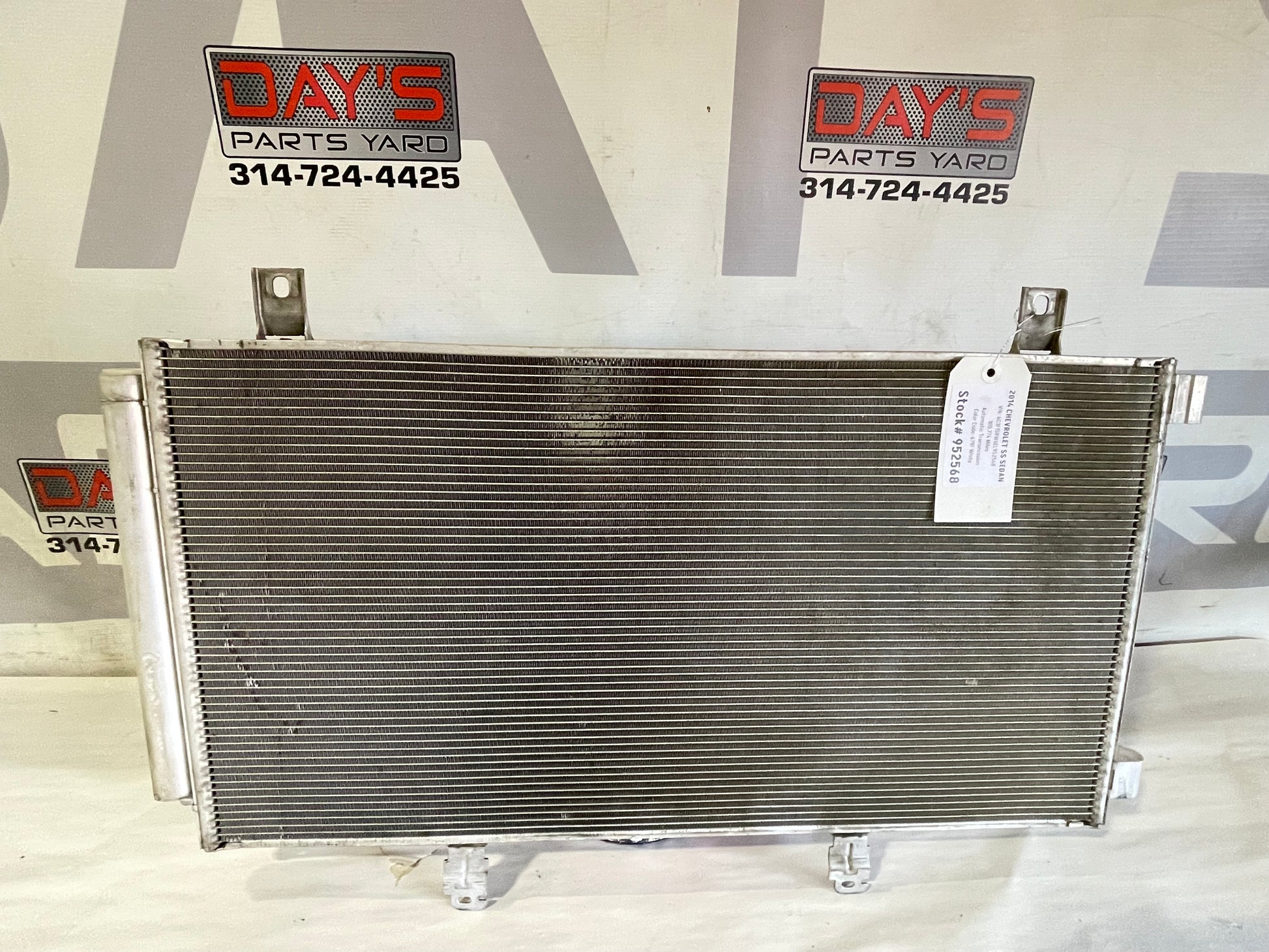 2014 Chevy SS Sedan AC A/C Air Conditioner Condenser OEM - Day's Parts Yard