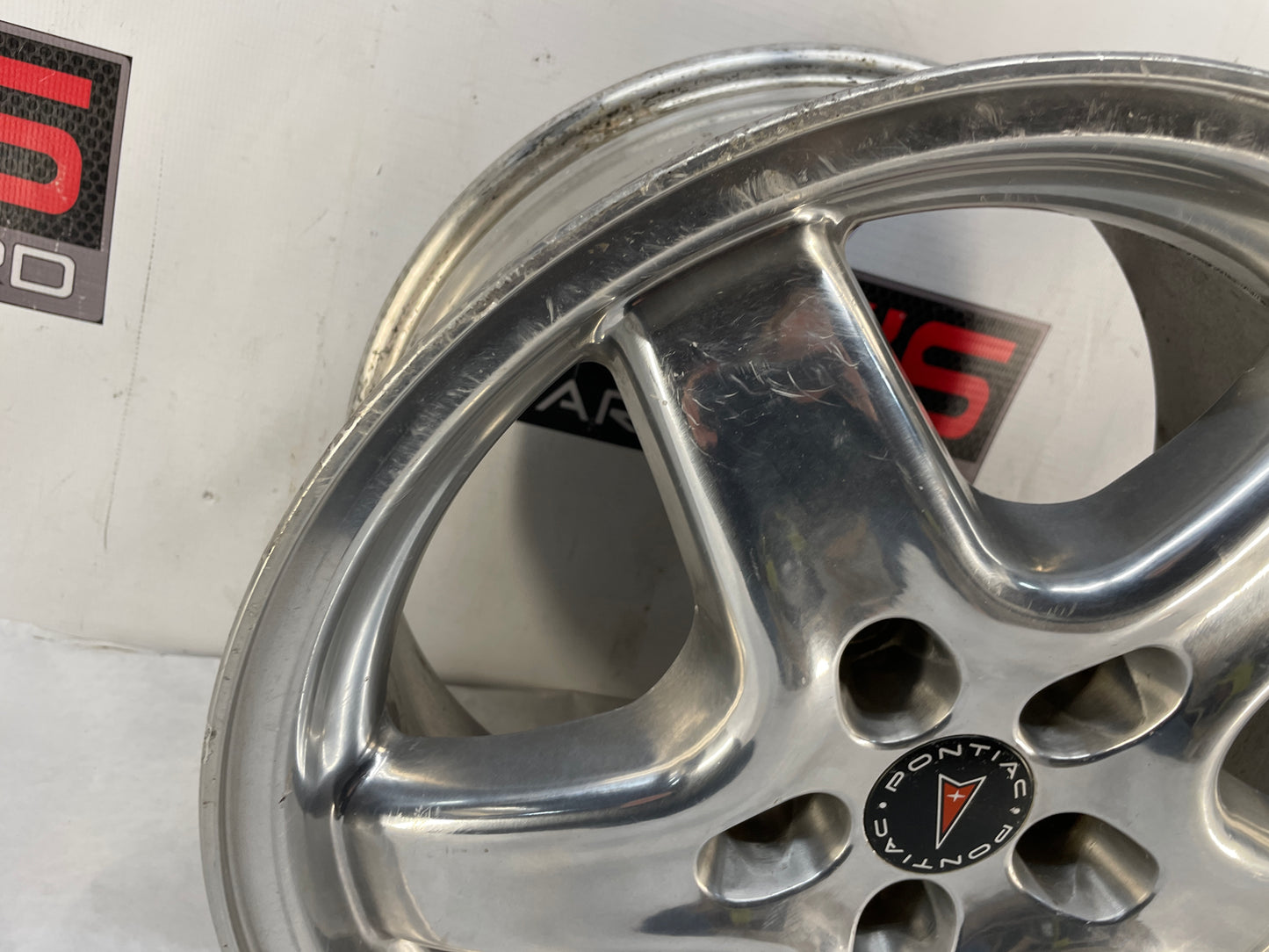 2001 Pontiac Firebird Trans AM WS6 Wheel Rim Factory OEM Polished 17X9 Speedline