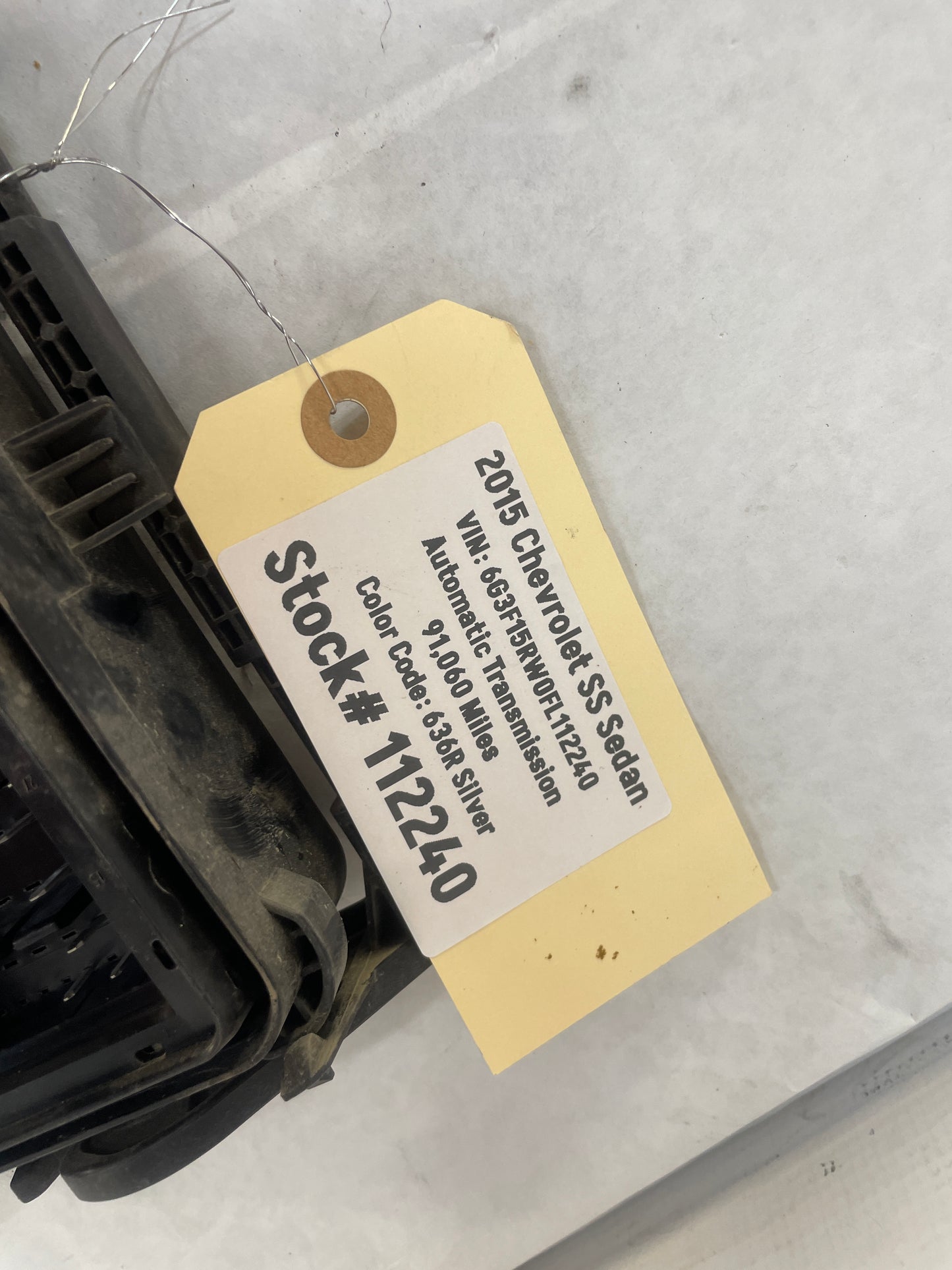 2015 Chevy SS Sedan Engine Bay Fuse Relay Wiring Wire Harness Junction Box Block OEM