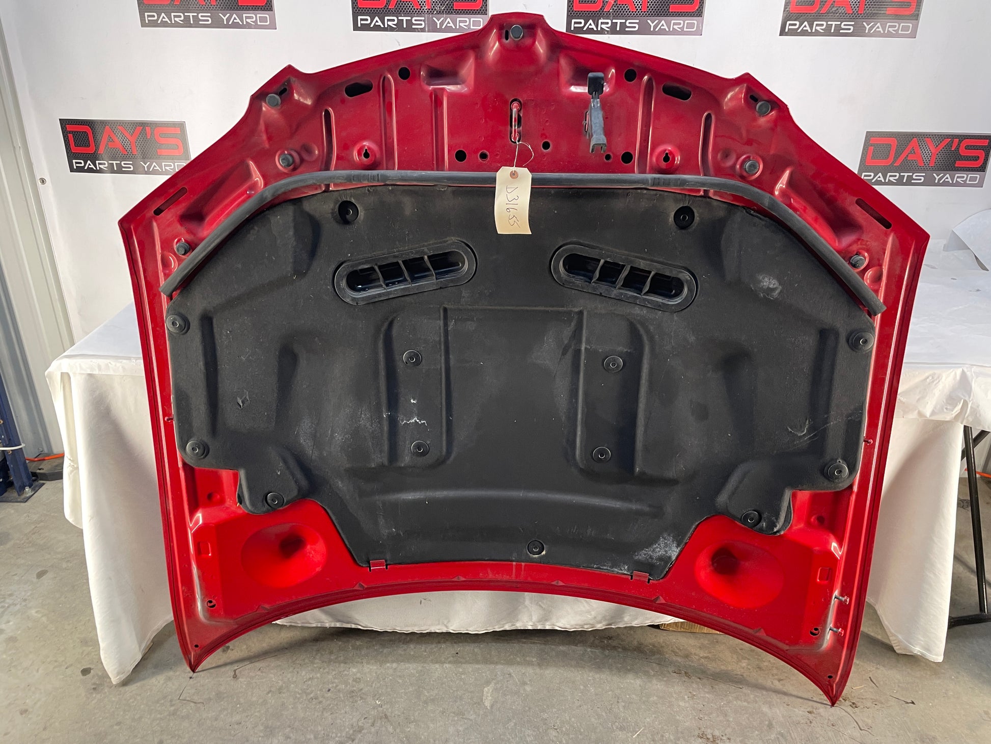 2009 Pontiac G8 GT Hood Assembly Red OEM - Day's Parts Yard