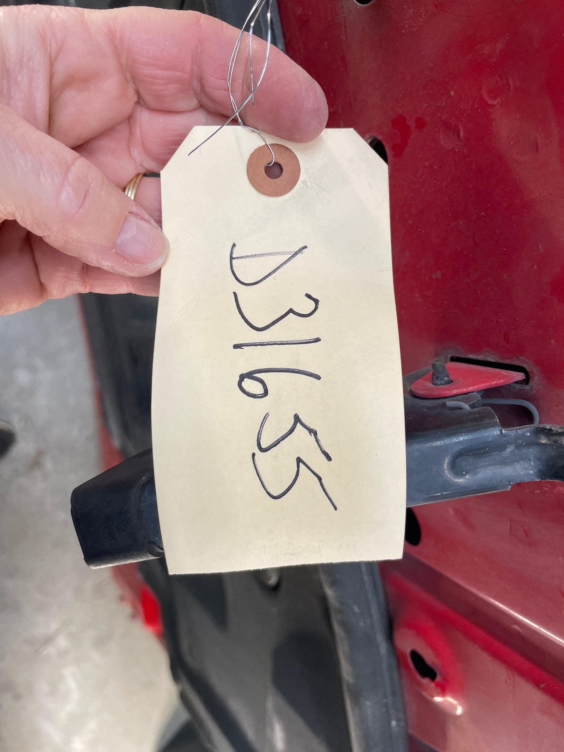 2009 Pontiac G8 GT Hood Assembly Red OEM - Day's Parts Yard