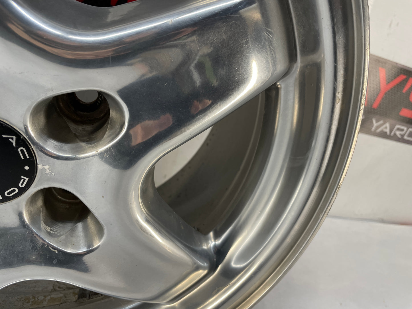 2001 Pontiac Firebird Trans AM WS6 Wheel Rim Factory OEM Polished 17X9 Speedline