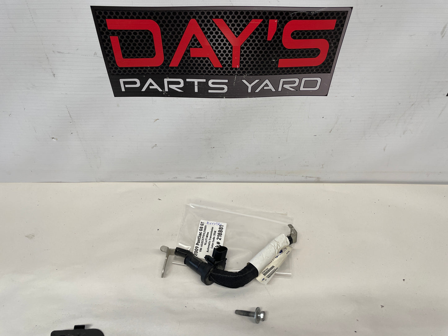 2009 Pontiac G8 GT Negative Battery Terminal Lead OEM - Day's Parts Yard