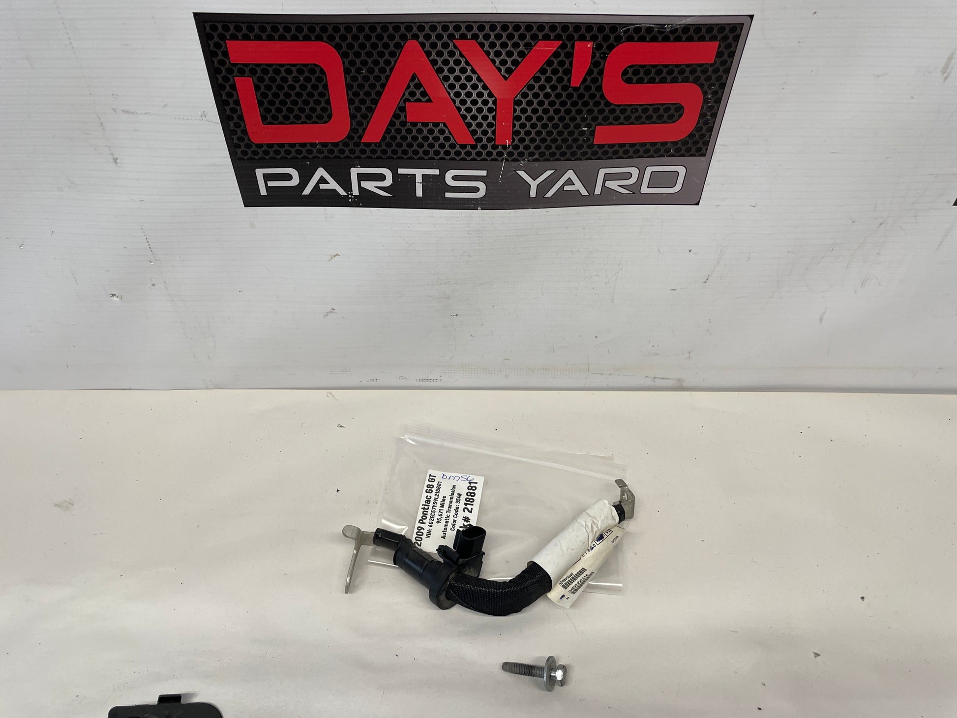 2009 Pontiac G8 GT Negative Battery Terminal Lead OEM - Day's Parts Yard