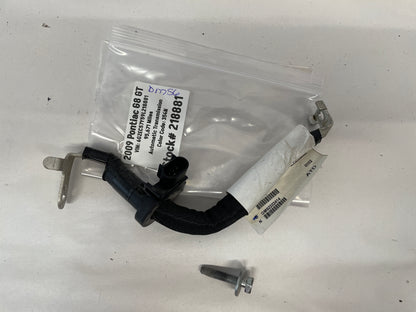 2009 Pontiac G8 GT Negative Battery Terminal Lead OEM - Day's Parts Yard