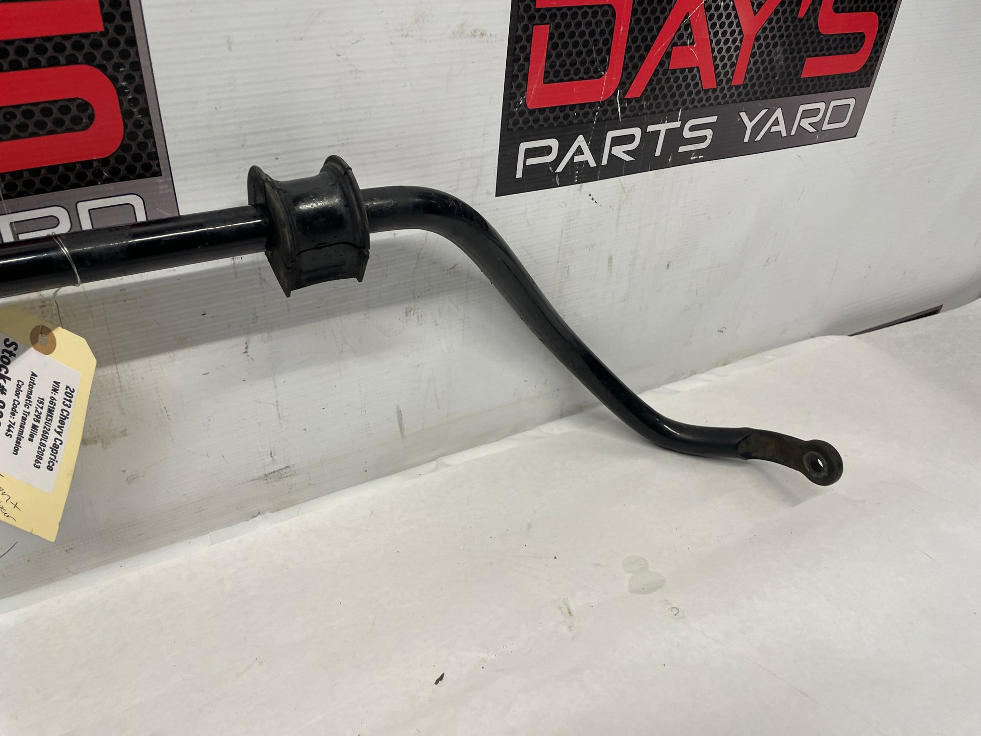 2013 Chevy Caprice Front Suspension Stabilizer Sway Bar OEM - Day's Parts Yard