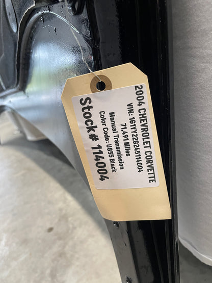 2004 Chevy C5 Corvette Hood Assembly Black OEM - Day's Parts Yard