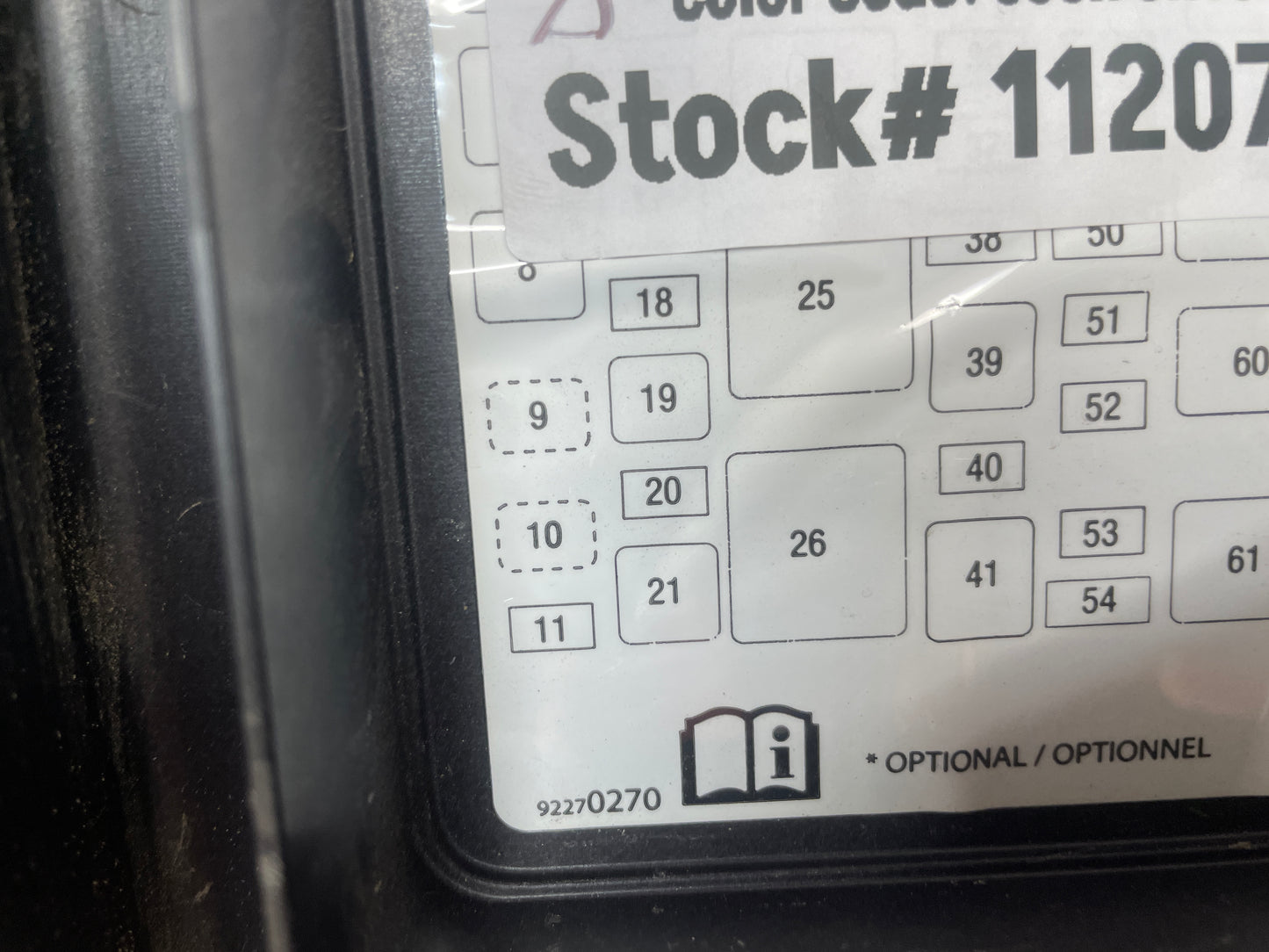 2015 Chevy SS Sedan Engine Bay Fuse Box Relay Cover Lid OEM