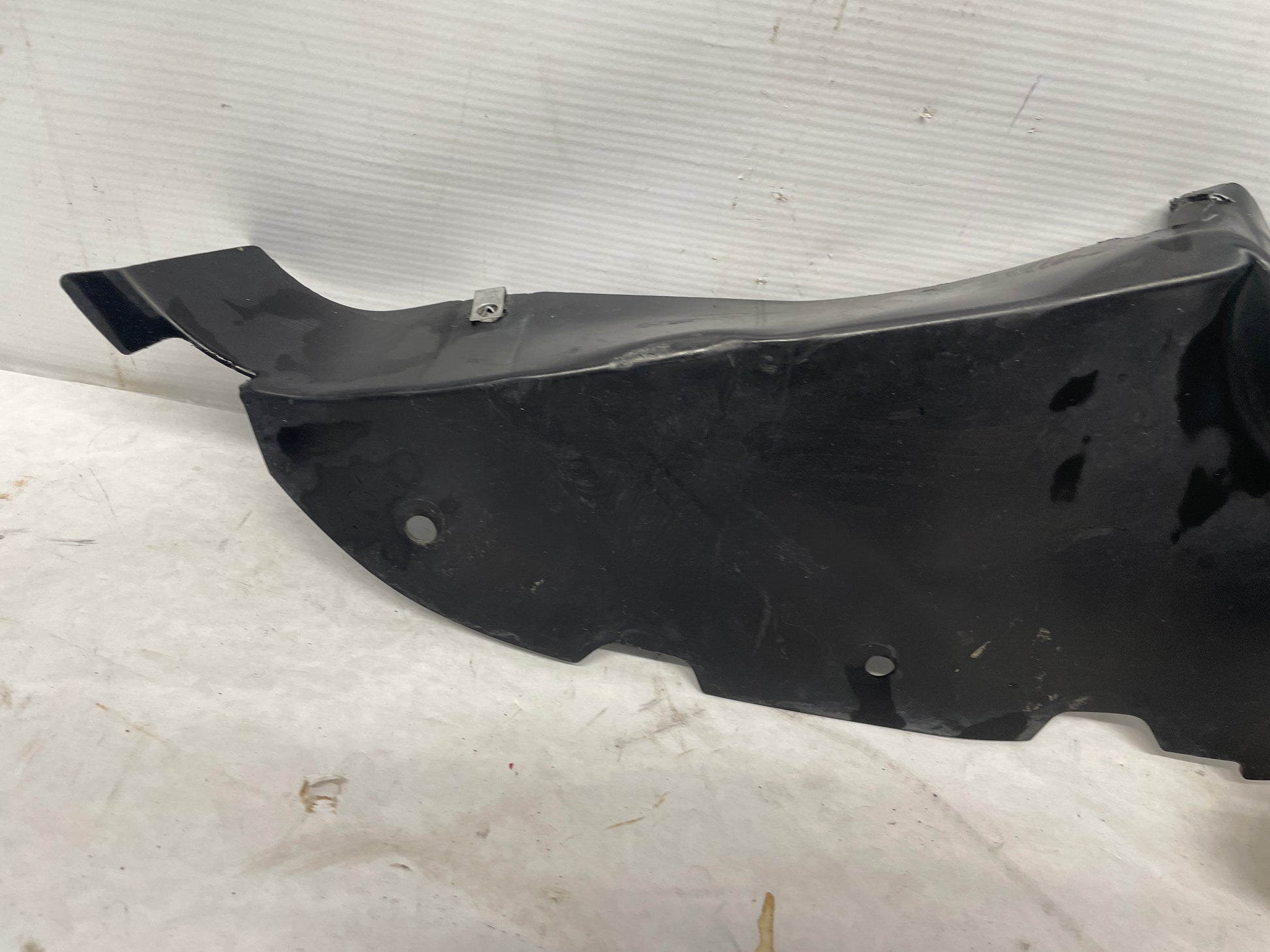 2004 Chevy C5 Corvette LH Driver Front Bumper Lower Splash Shield Outer Panel OEM - Day's Parts Yard