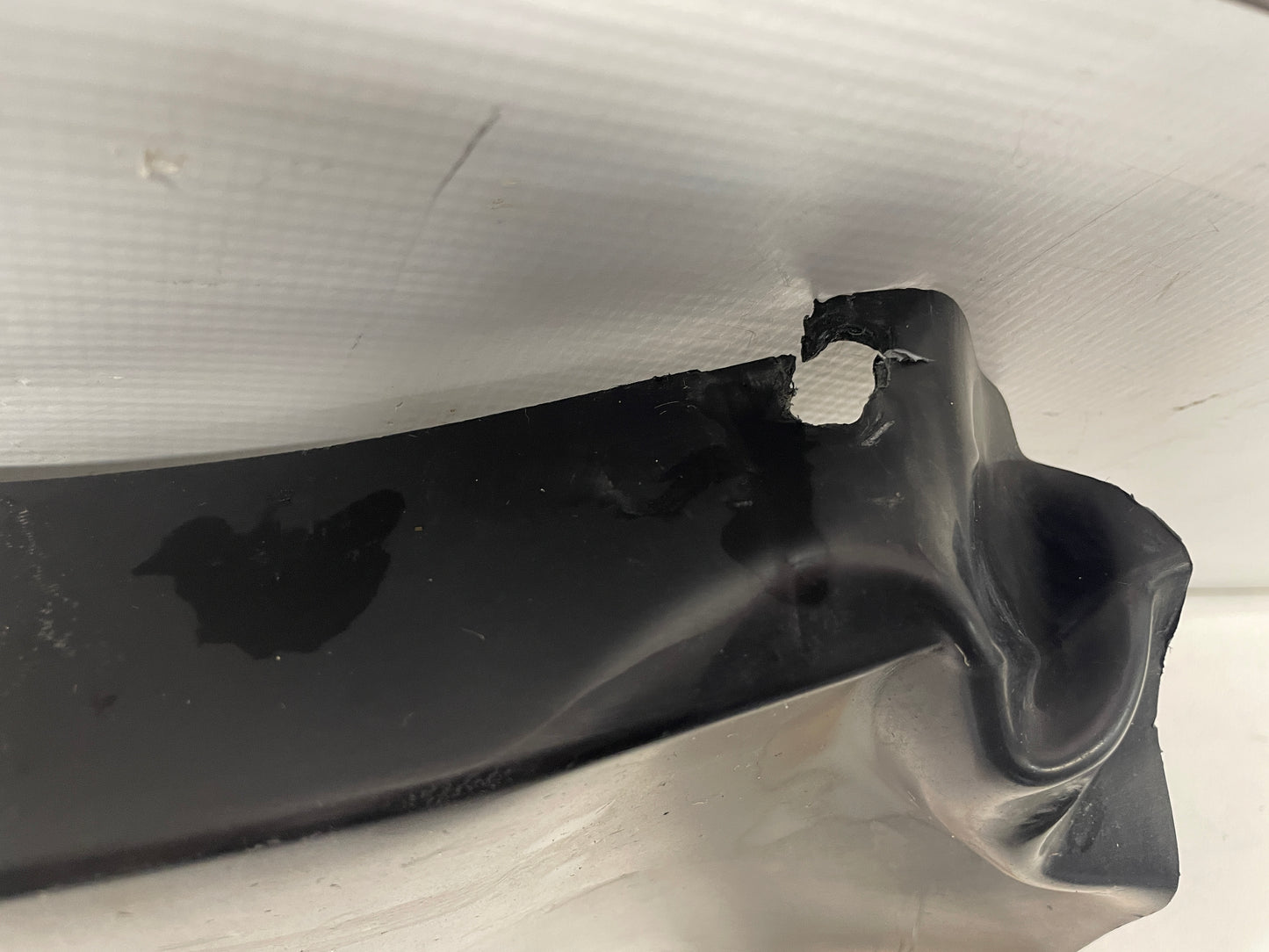 2004 Chevy C5 Corvette LH Driver Front Bumper Lower Splash Shield Outer Panel OEM - Day's Parts Yard