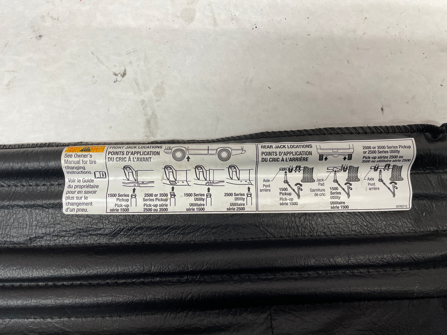 2013 GMC Sierra C1500 SLE Spare Tire Emergency Jack Kit with Tools Set OEM - Day's Parts Yard