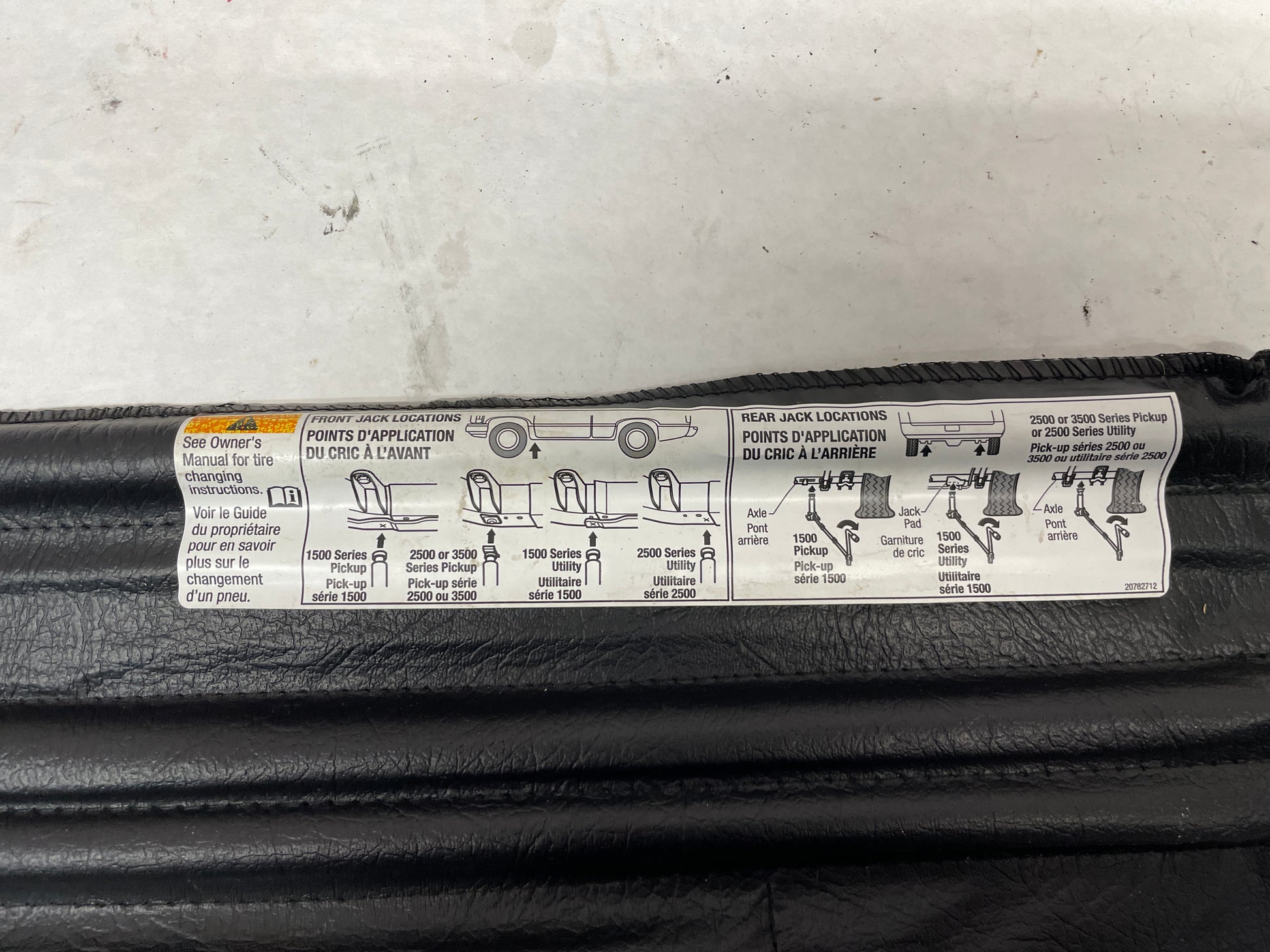 2013 GMC Sierra C1500 SLE Spare Tire Emergency Jack Kit with Tools Set OEM - Day's Parts Yard