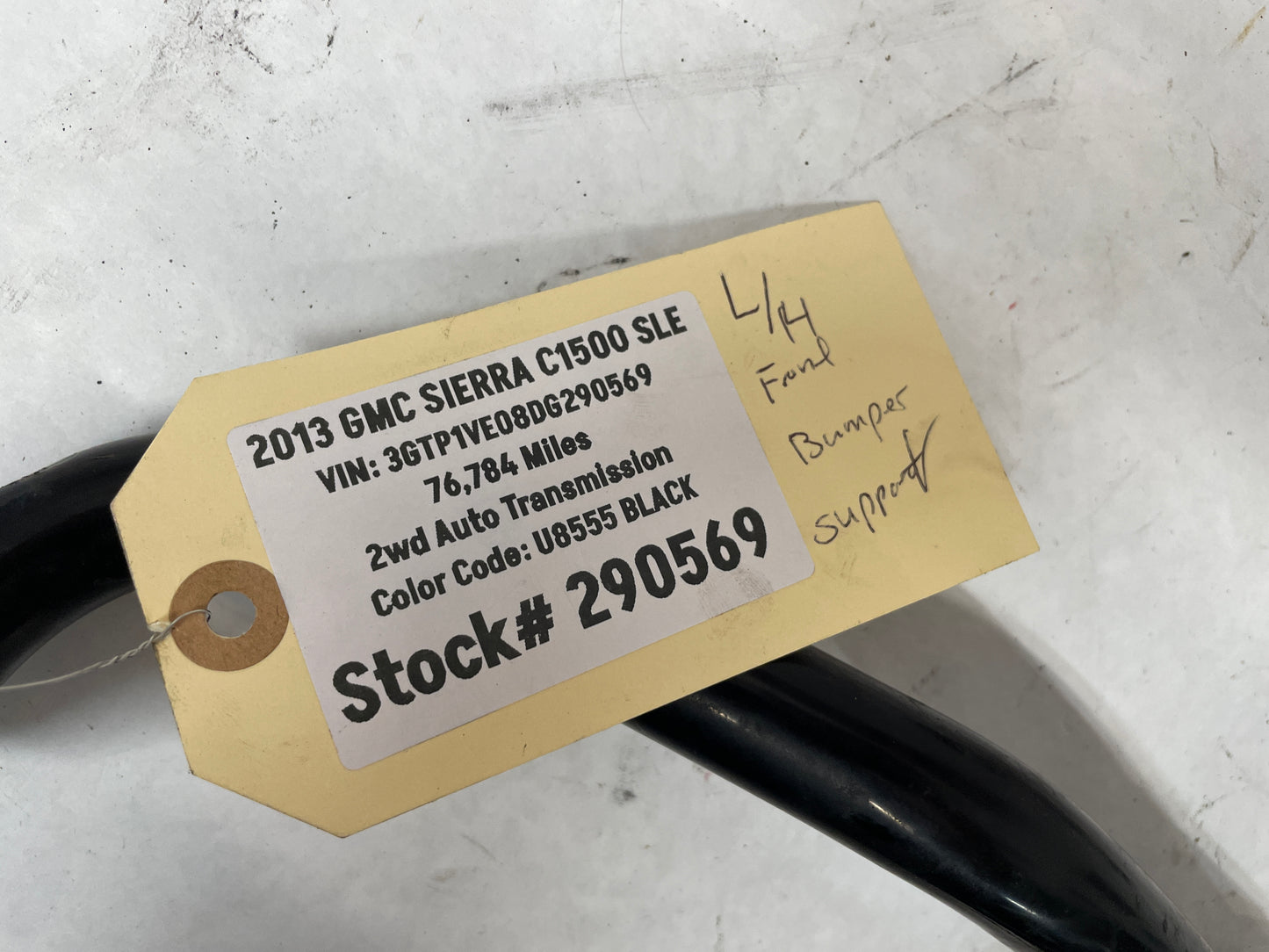 2013 GMC Sierra C1500 SLE RH & LH Front Bumper Face Bars OEM - Day's Parts Yard