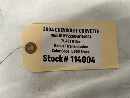 2004 Chevy C5 Corvette RH Passenger Front End Lower Splash Shield Outer Panel OEM - Day's Parts Yard