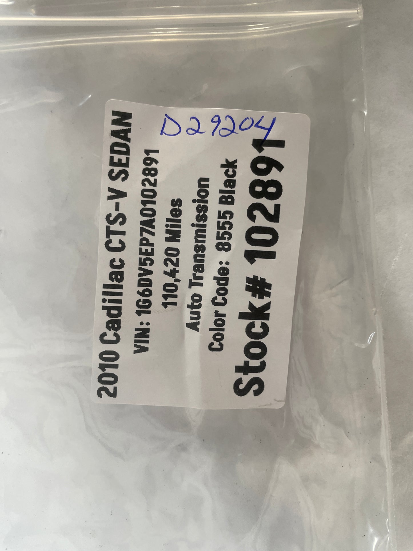 2010 Cadillac CTS-V Sedan Hood Latch Assembly with Sensor OEM