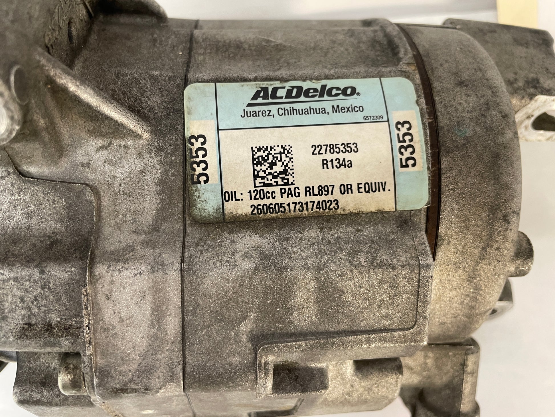 2013 Chevy Camaro SS AC A/C Air Conditioner Compressor w/ Hardware OEM - Day's Parts Yard