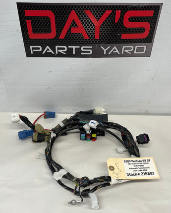 2009 Pontiac G8 GT Trunk Wire Wiring Harness OEM