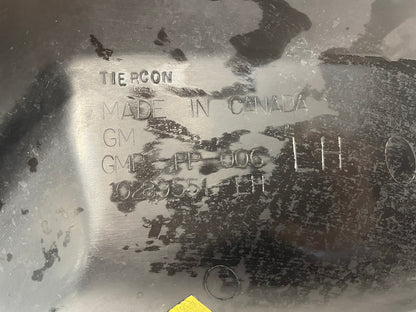 2004 Chevy C5 Corvette LH Driver Front Fender Lower Insert Panel OEM - Day's Parts Yard