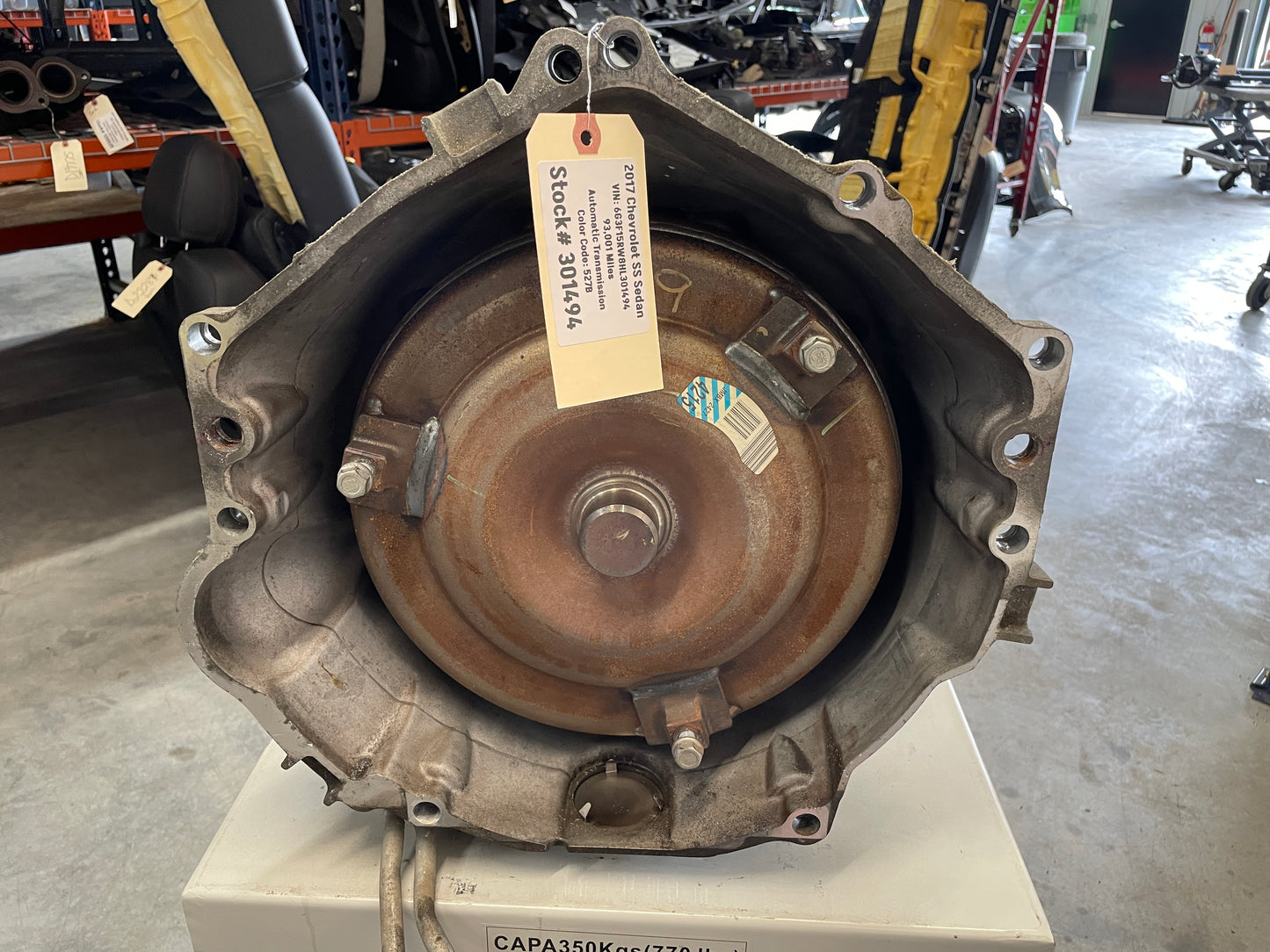 2017 Chevy SS Sedan 6L80E 6 Speed Automatic Transmission Assembly OEM