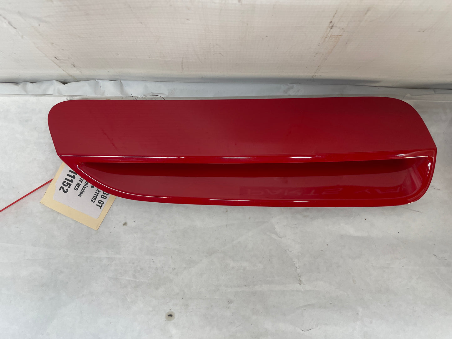 2009 Pontiac G8 GT RH & LH Hood Scoops Vents Red OEM - Day's Parts Yard