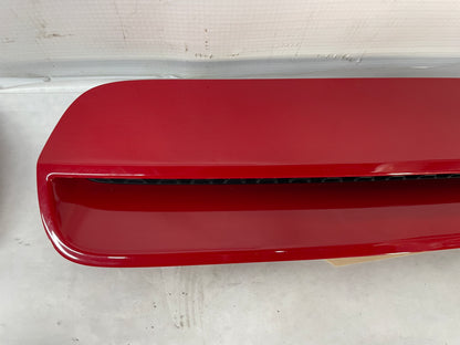 2009 Pontiac G8 GT RH & LH Hood Scoops Vents Red OEM - Day's Parts Yard