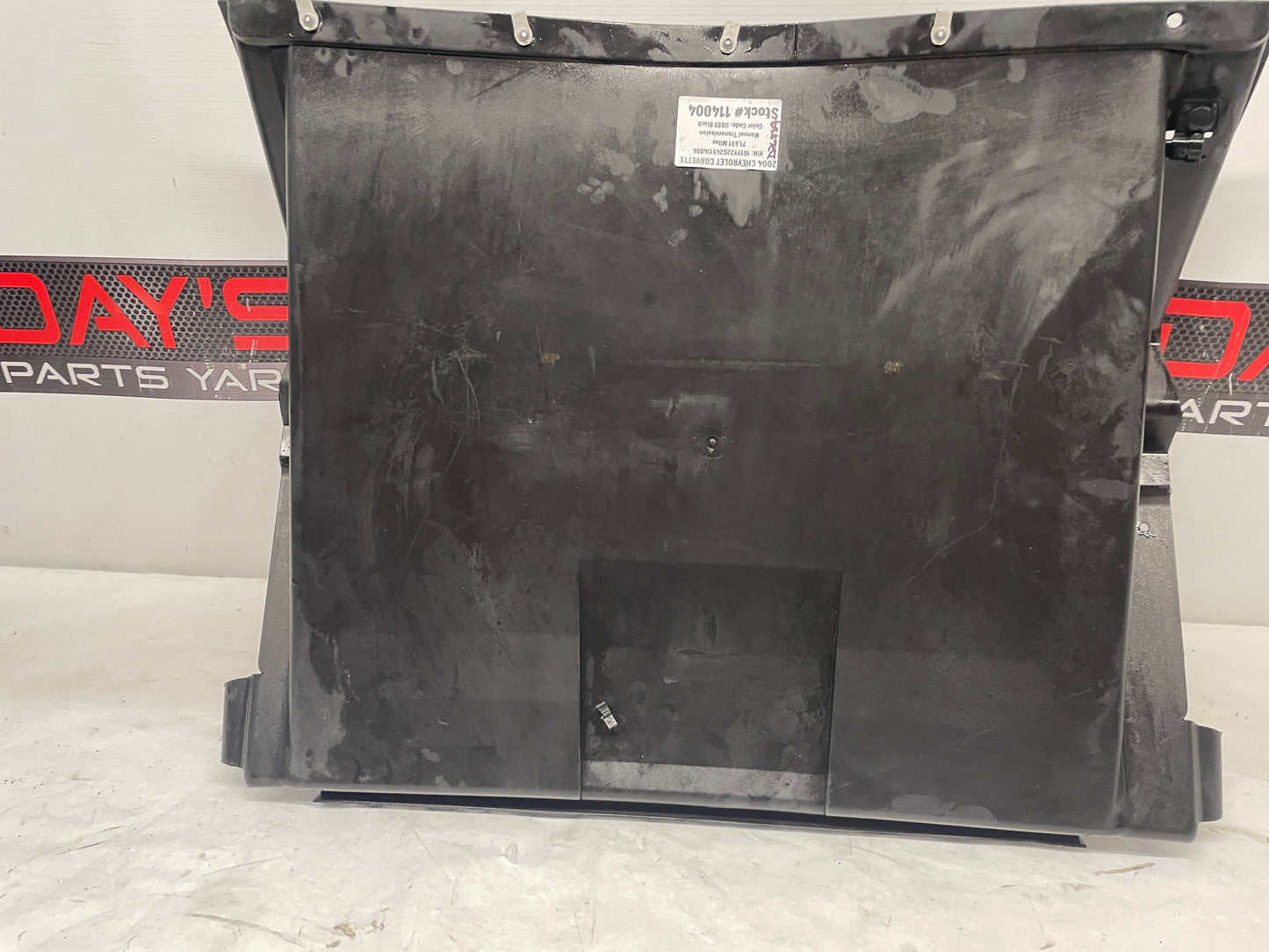 2004 Chevy C5 Corvette Lower Radiator Shroud Support Air Dam Baffle OEM - Day's Parts Yard