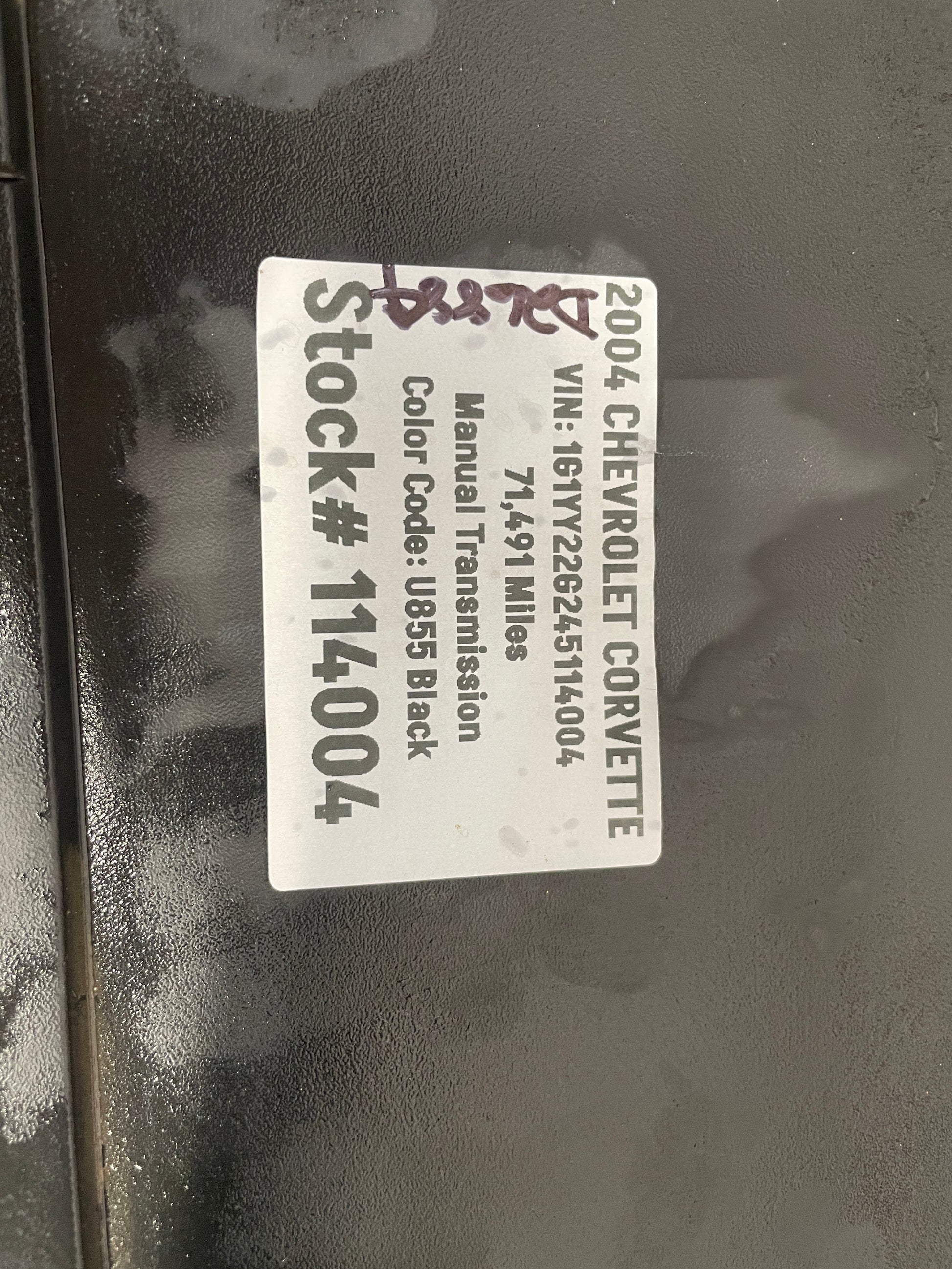 2004 Chevy C5 Corvette Lower Radiator Shroud Support Air Dam Baffle OEM - Day's Parts Yard