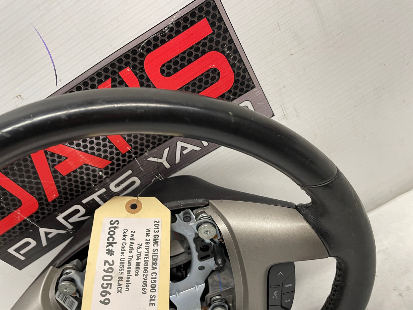 2013 GMC Sierra C1500 SLE Steering Wheel OEM - Day's Parts Yard