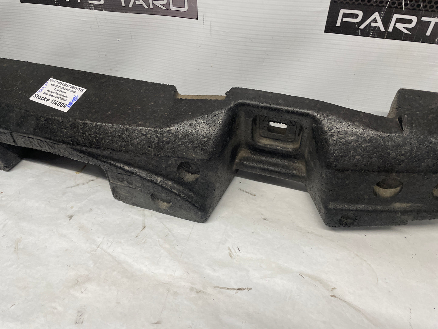 2004 Chevy C5 Corvette Front Bumper Impact Absorber Bar OEM - Day's Parts Yard