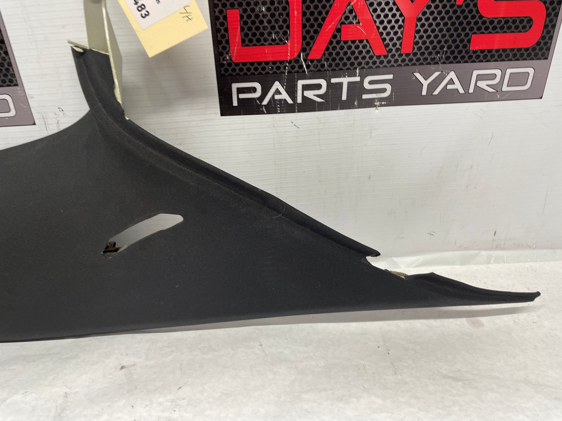 2006 Pontiac GTO LH Driver Rear Interior C Pillar Seat Belt Cover Trim Panel OEM - Day's Parts Yard