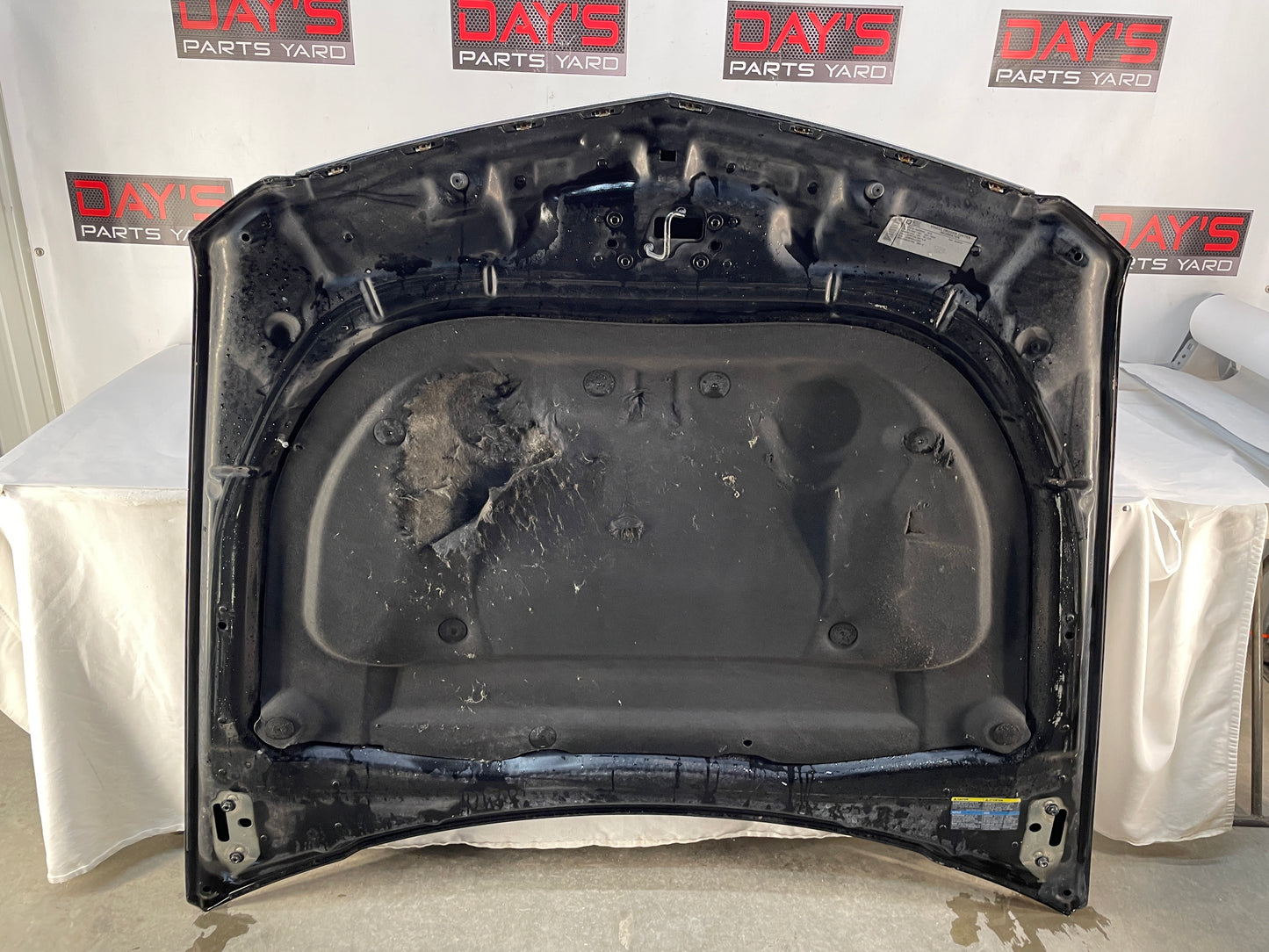2010 Cadillac CTS-V Sedan Hood Assembly Black OEM
