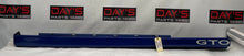 2005 Pontiac GTO LH Driver Rocker Molding Side Skirt Trim Panel OEM - Day's Parts Yard