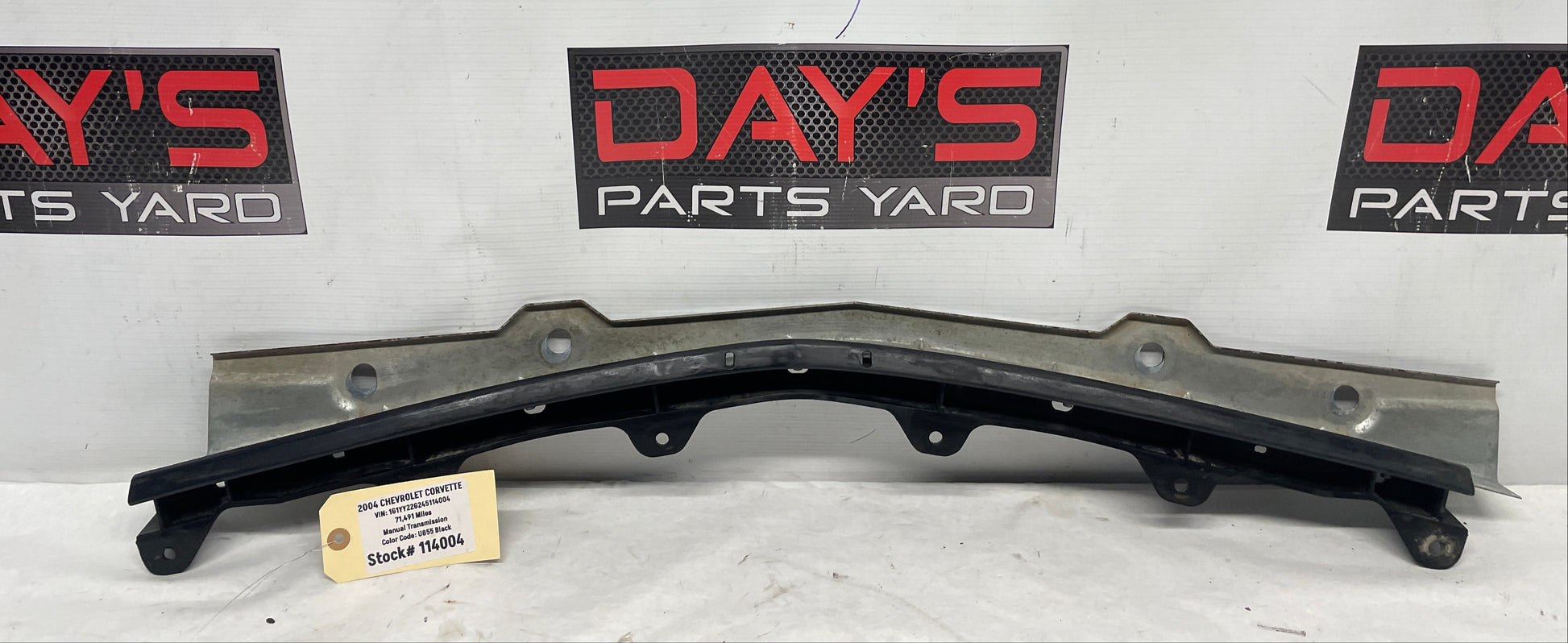 2004 Chevy C5 Corvette Front Bumper Fascia Retainer Bracket Mount OEM - Day's Parts Yard