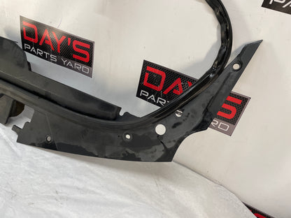 2010 Cadillac CTS-V Sedan Radiator Core Support Sight Shield Bracket Cover OEM