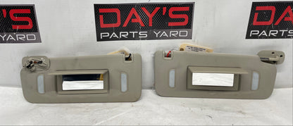 2013 GMC Sierra C1500 SLE RH & LH Sunvisor Sun Visor w/ Clips OEM - Day's Parts Yard