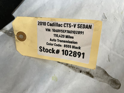 2010 Cadillac CTS-V Sedan Radiator Core Support Sight Shield Bracket Cover OEM