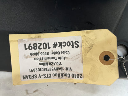 2010 Cadillac CTS-V Sedan Radiator Core Support Sight Shield Bracket Cover OEM