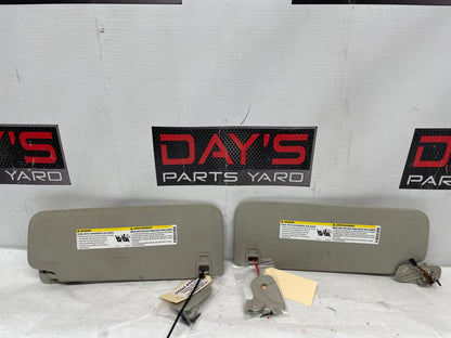 2013 GMC Sierra C1500 SLE RH & LH Sunvisor Sun Visor w/ Clips OEM - Day's Parts Yard