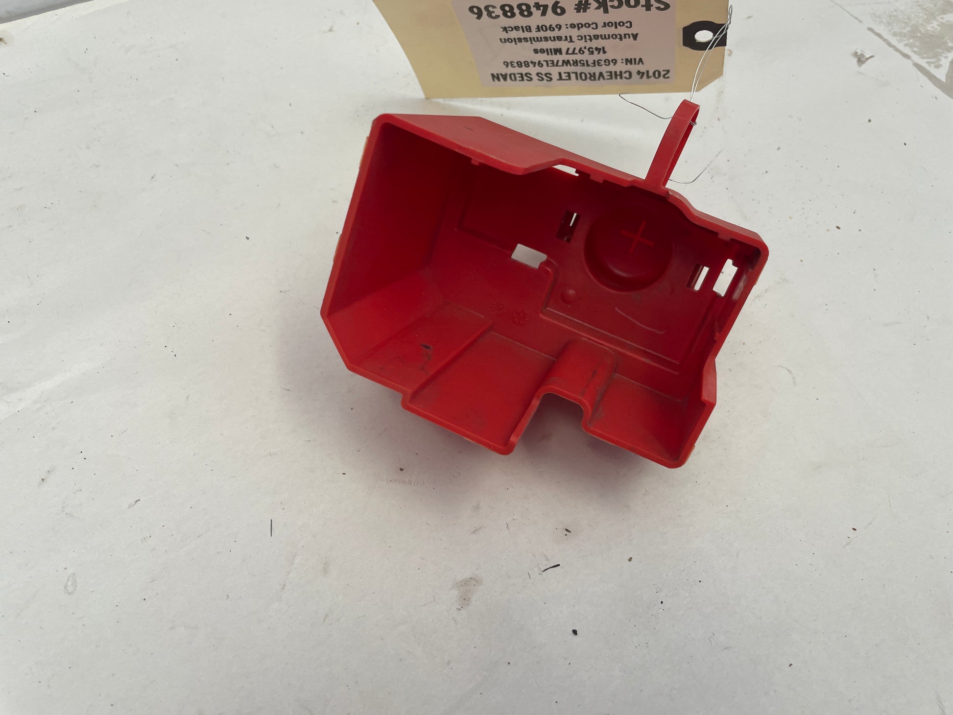 2014 Chevy Sedan SS Positive Battery Jump Start Cover OEM - Day's Parts Yard