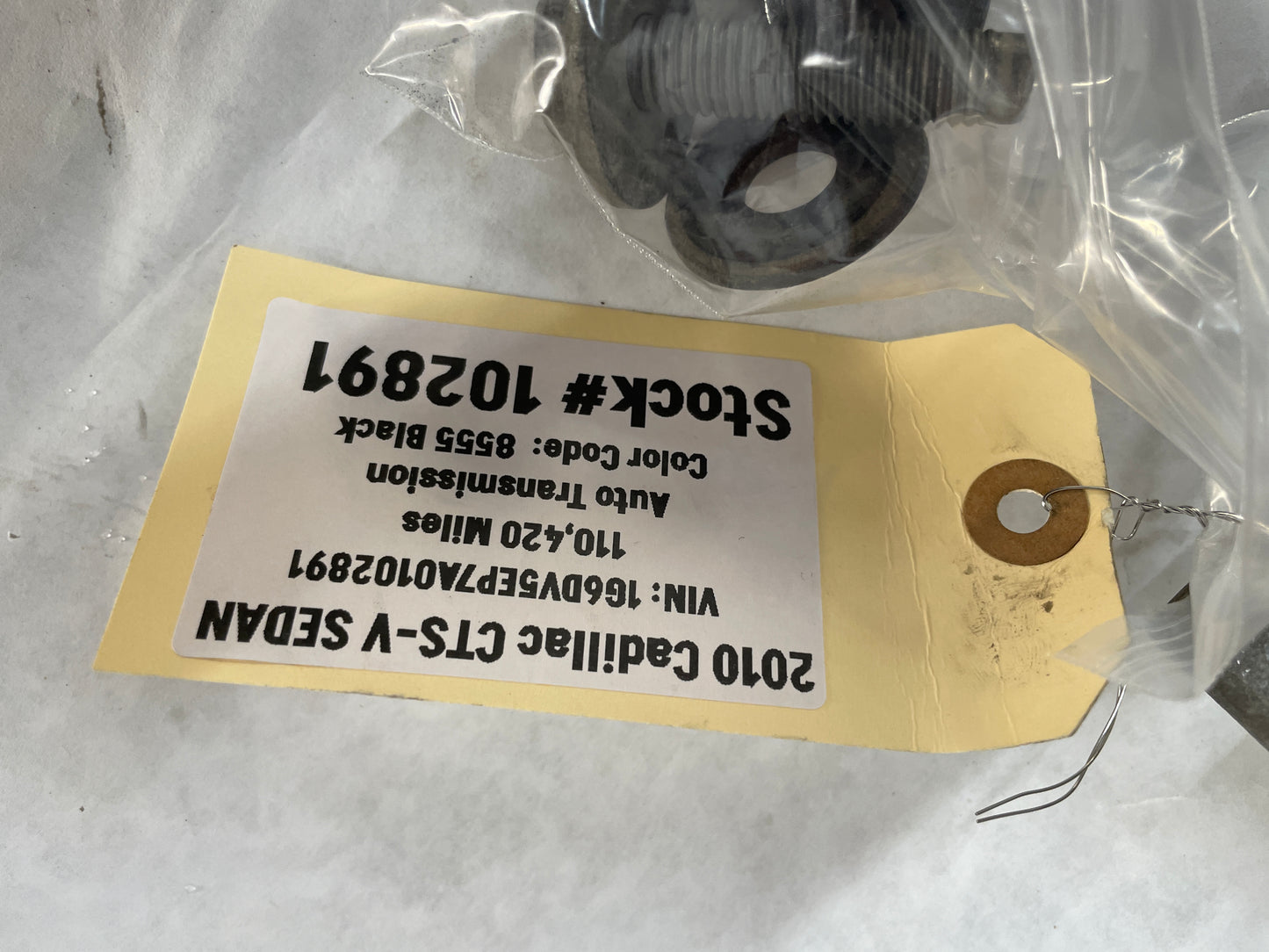 2010 Cadillac CTS-V Sedan Front Strut Tower Bracket Brace Bar OEM