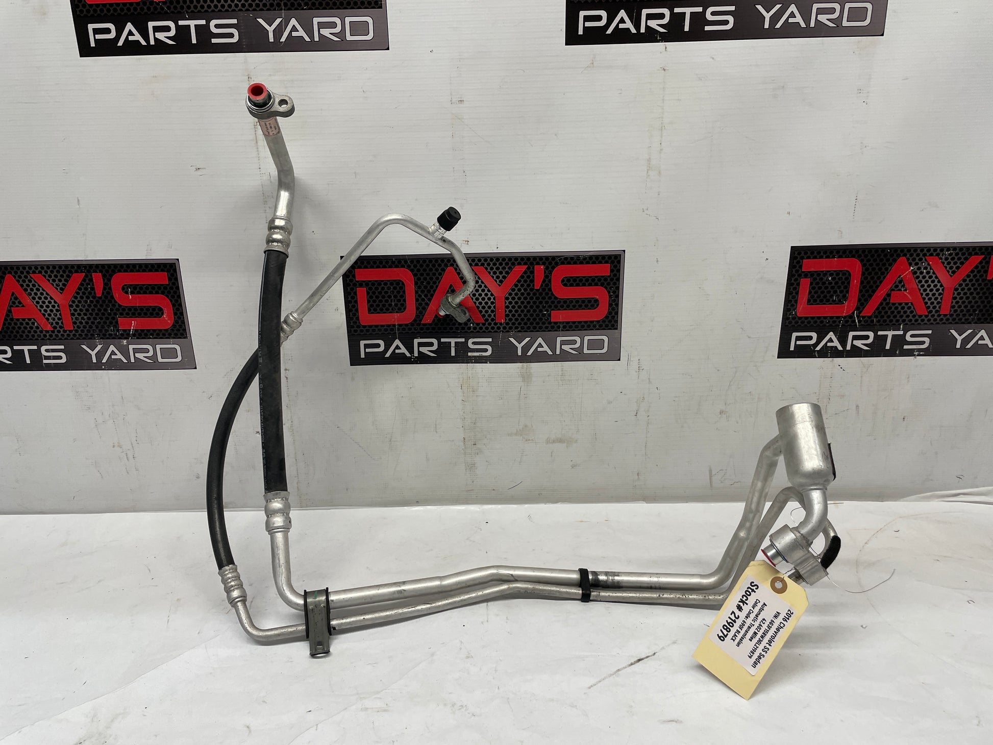 2016 Chevy SS Sedan AC A/C Air Conditioner Compressor Manifold Hose Line Tube OEM - Day's Parts Yard