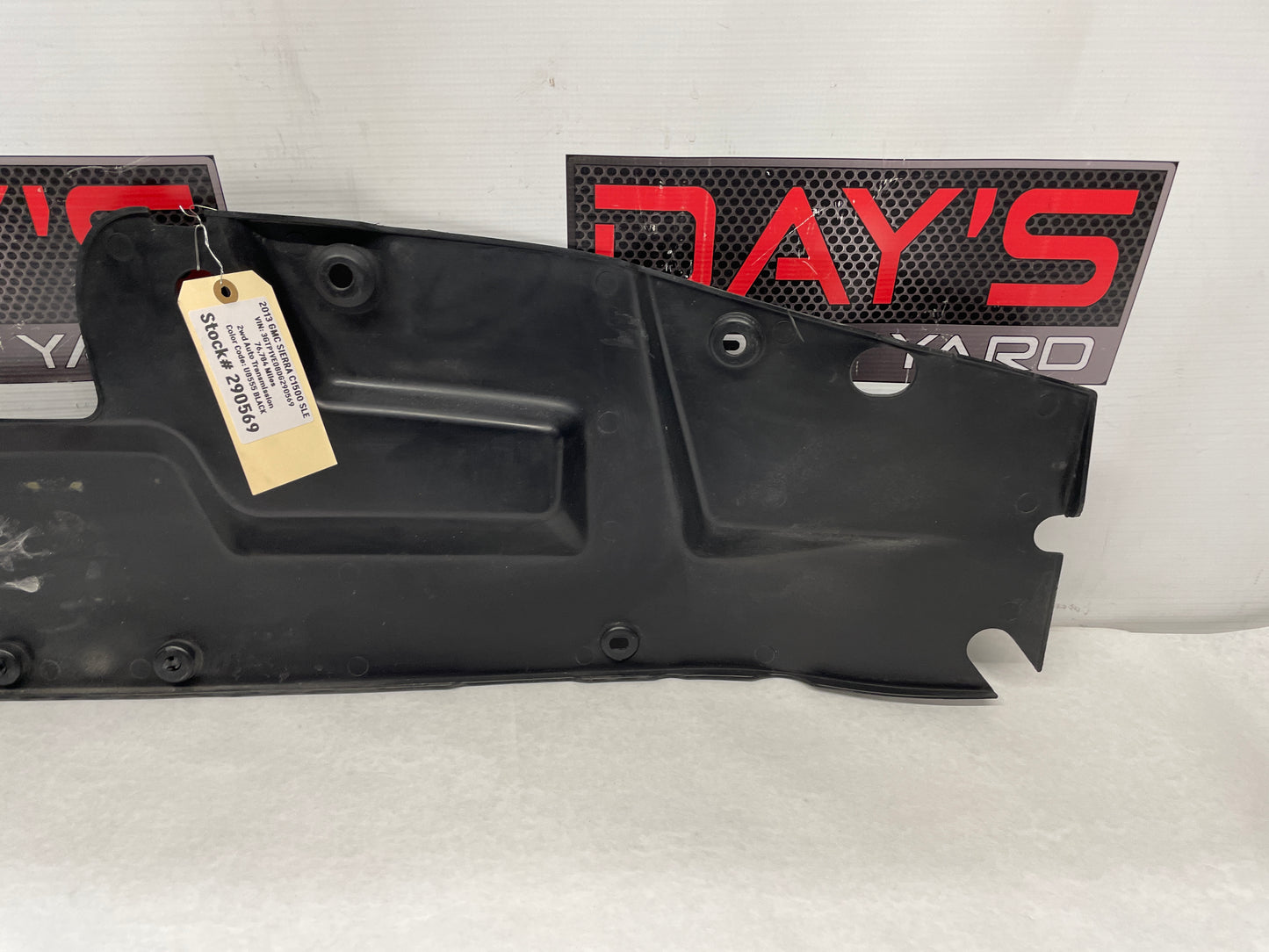 2013 GMC Sierra C1500 SLE Radiator Support Cover OEM - Day's Parts Yard