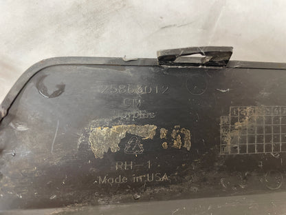 2010 Cadillac CTS-V Sedan RH Passenger Fog Light Lamp Bezel OEM